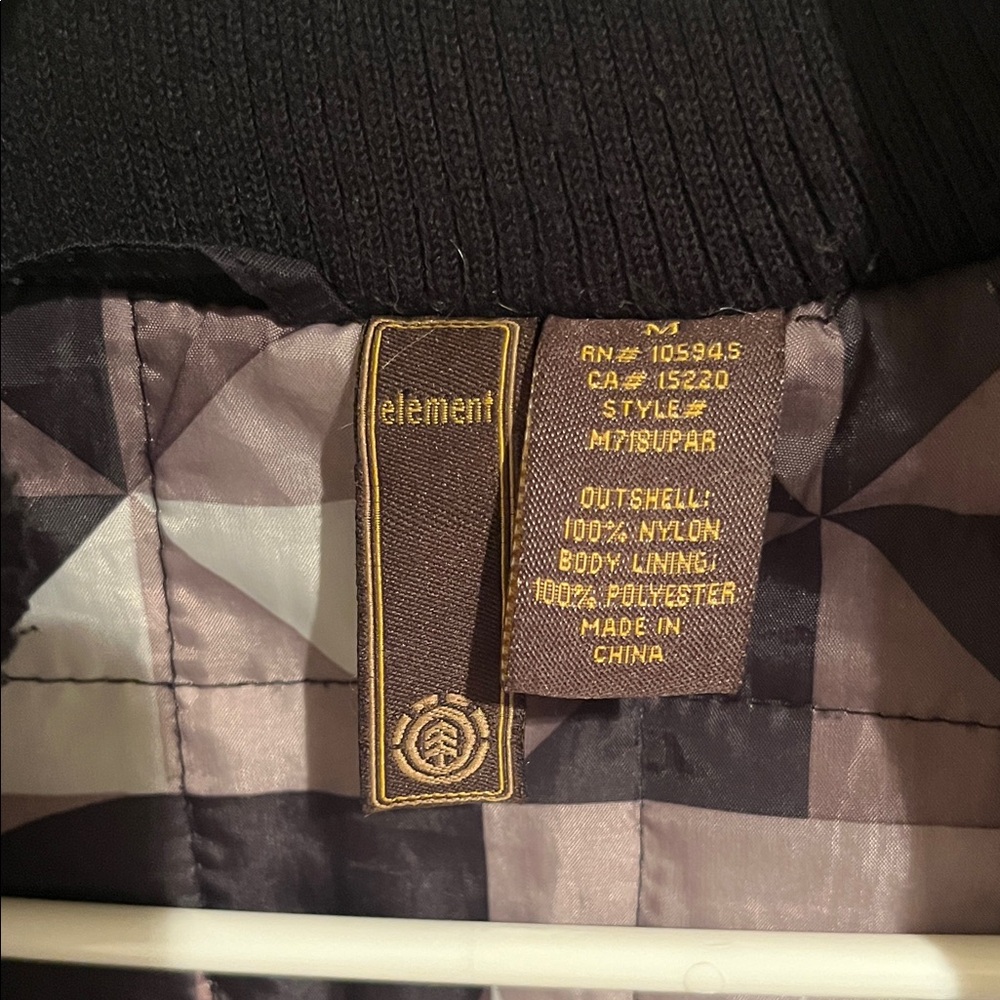 Element Men's Black Performance Jacket With Patte… - image 2